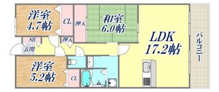 サンテ東甲子園の物件間取画像